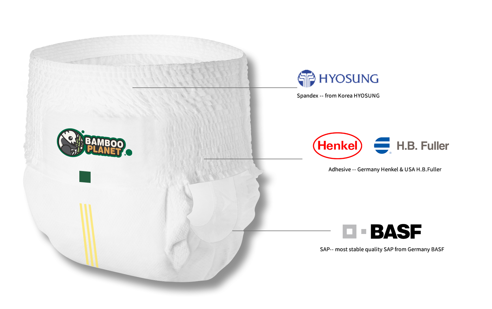 bamboo diaper pants supplier