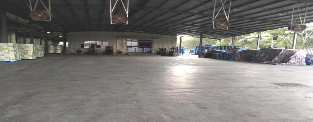 factory loading area